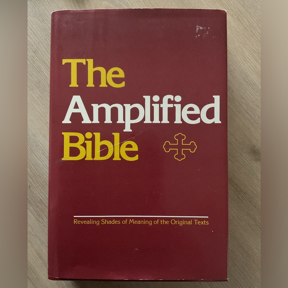 The Amplified Bible (1965 Copyright) – Vintage 1981 Edition, Zondervan